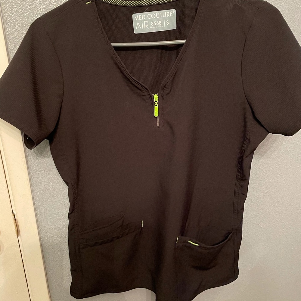 Med couture scrub top
